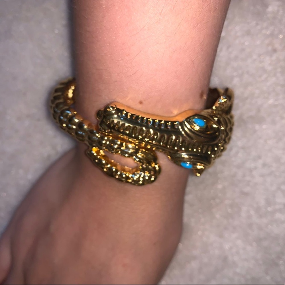 Lilly Pulitzer Gator Cuff bracelet